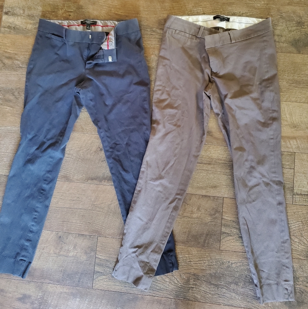 Banana republic Sloan pants sizes 2 and 4